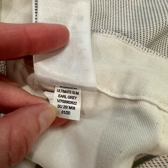 Old Navy Men Earl Grey Dot Ultimate Slim Built In Flex Chino Shorts Size 32 EUC - Picture 8 of 11